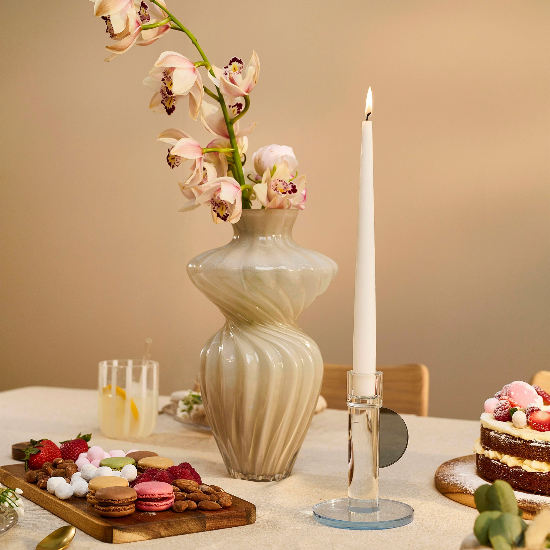 Calli Krystal lysestage